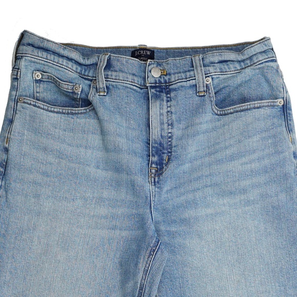 JCREW Size 29 29P Petite Wide-Leg Jean in All-Day Stretch $128 CG479 - Picture 3 of 6